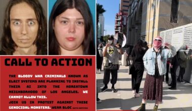 Accused bomb plotters linked to Wilshire Boulevard temple protest