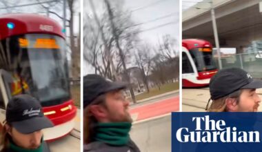 ‘I don’t like winning’: Toronto man outruns streetcars to show up sluggish transit network | Canada