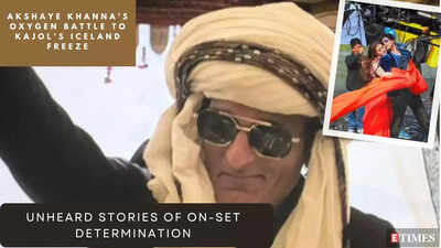 Bollywood stars consistently push boundaries for their craft, as seen with Akshaye Khanna filming in Ladakh's thin air with an oxygen cylinder for 'Dhurandhar'. Ajay Devgn braved sub-zero temperatures for 'Shivaay', while Shah Rukh Khan and Kajol endured Iceland's chill for 'Dilwale'. Alia Bhatt and Ranveer Singh also faced freezing conditions for 'Tum Kya Mile', showcasing immense dedication. From Akshaye Khanna’s oxygen battle to Kajol’s Iceland freeze: Unheard stories of on-set determination