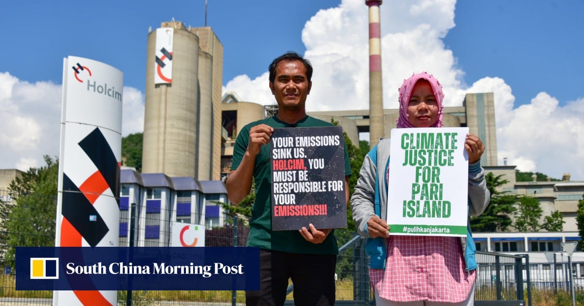 Indonesian fishermen’s climate lawsuit in Switzerland against cement giant to proceed