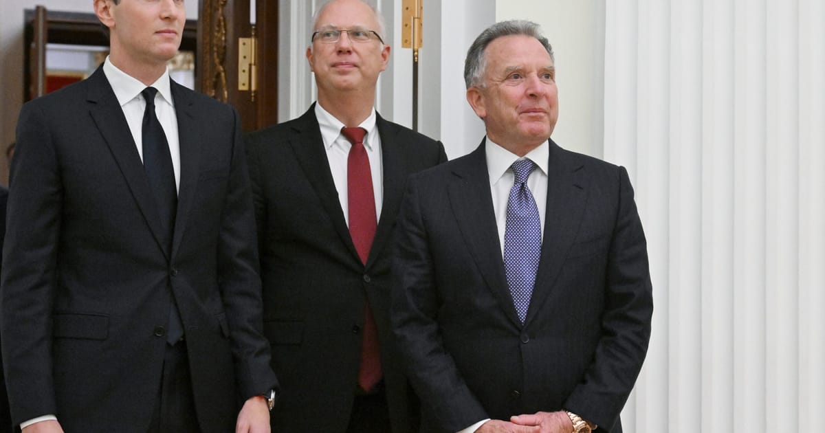 Ukraine talks proceeding ‘constructively’ in Miami, Russia’s envoy says – POLITICO