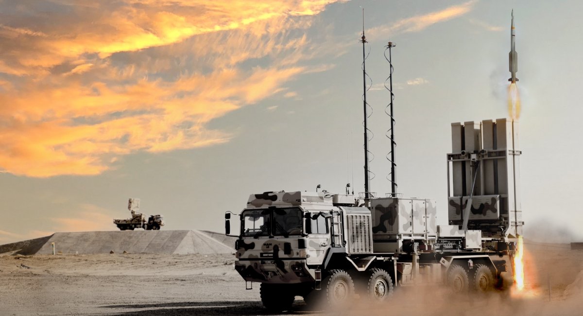 The IRIS-T air defense missile system / Photo credit: Diehl Defense