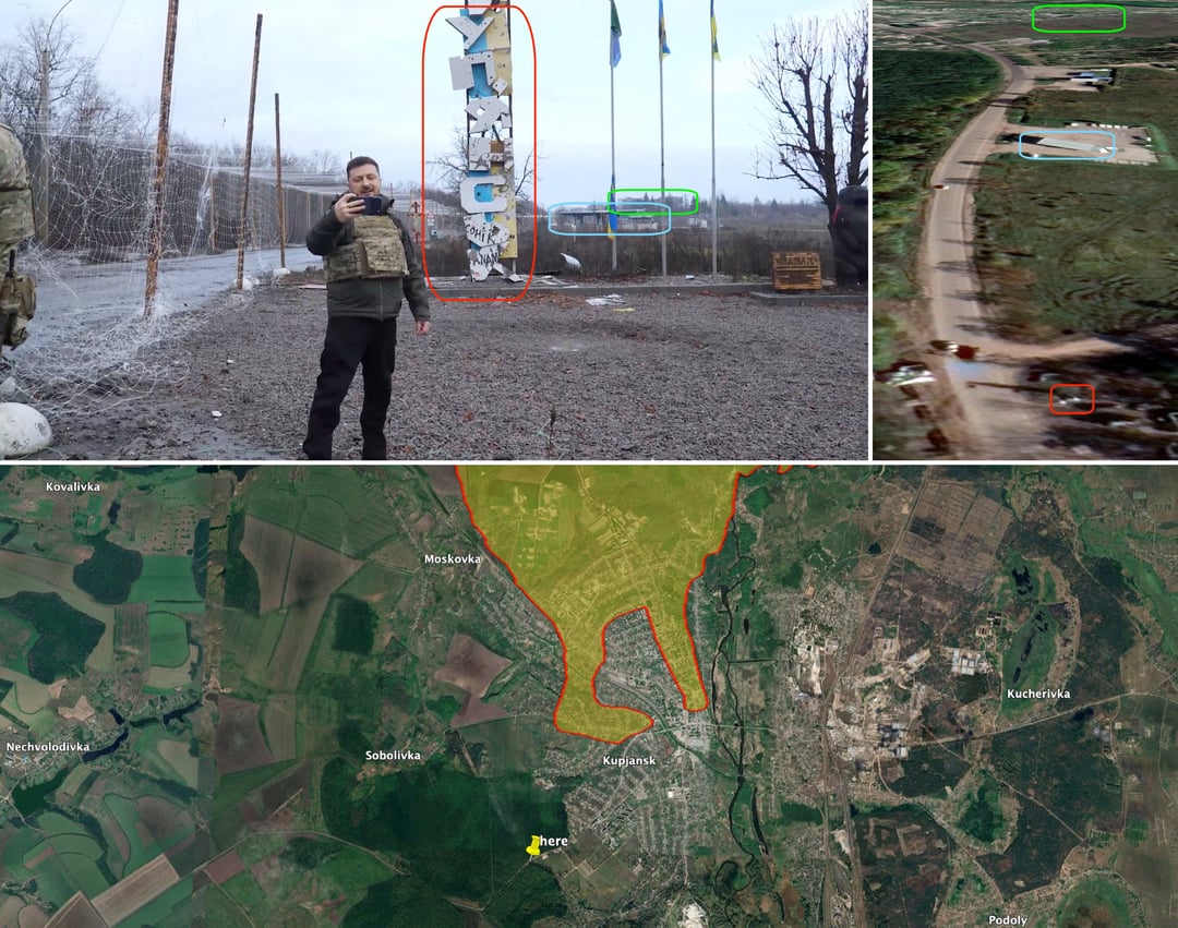 In one of the boldest, most badass moves in modern history, Volodymyr Zelenskyy shows up in Kupyansk – just 2 km from the nearest Russian position. Published 12.12.2025