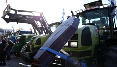 Protesting Farmers in Greece Present Their Demands to the Government