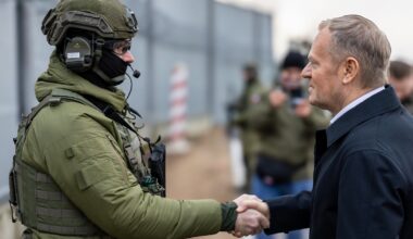 Premier i Minister MSWiA na polsko-białoruskiej granicy