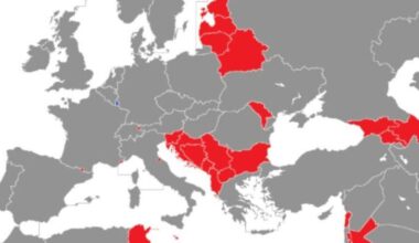 Neue Europa-Karte sorgt für Diskussionen: Balkan wirtschaftlich im Hintertreffen?