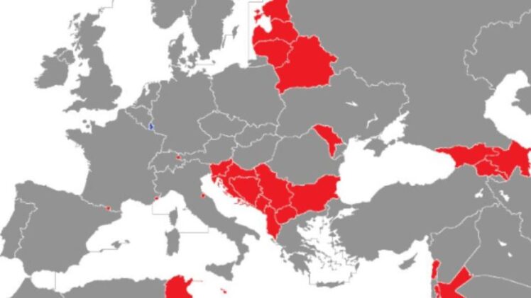 Neue Europa-Karte sorgt für Diskussionen: Balkan wirtschaftlich im Hintertreffen?
