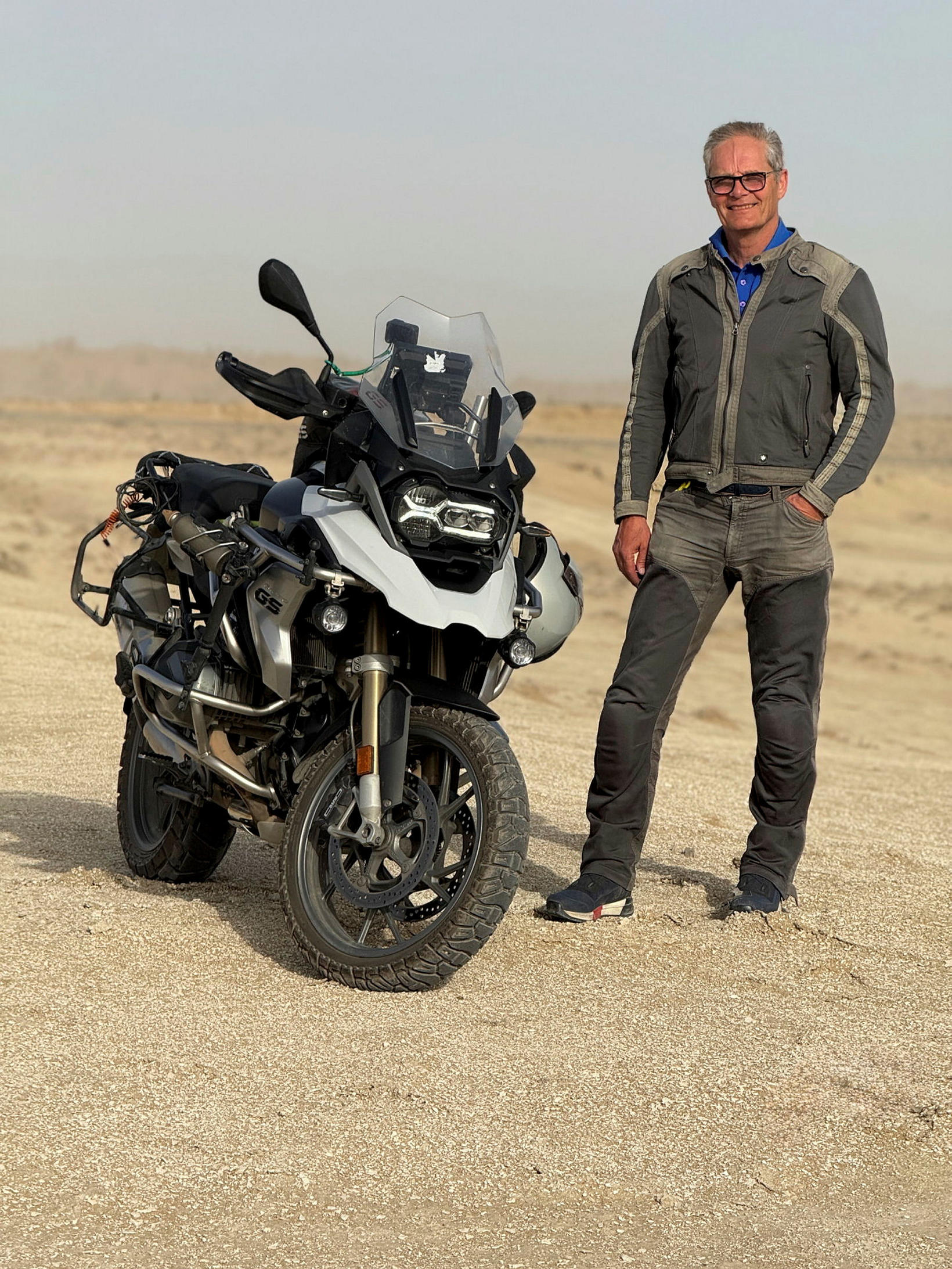 Kristján Gíslason has just completed his second motorcycle journey around …