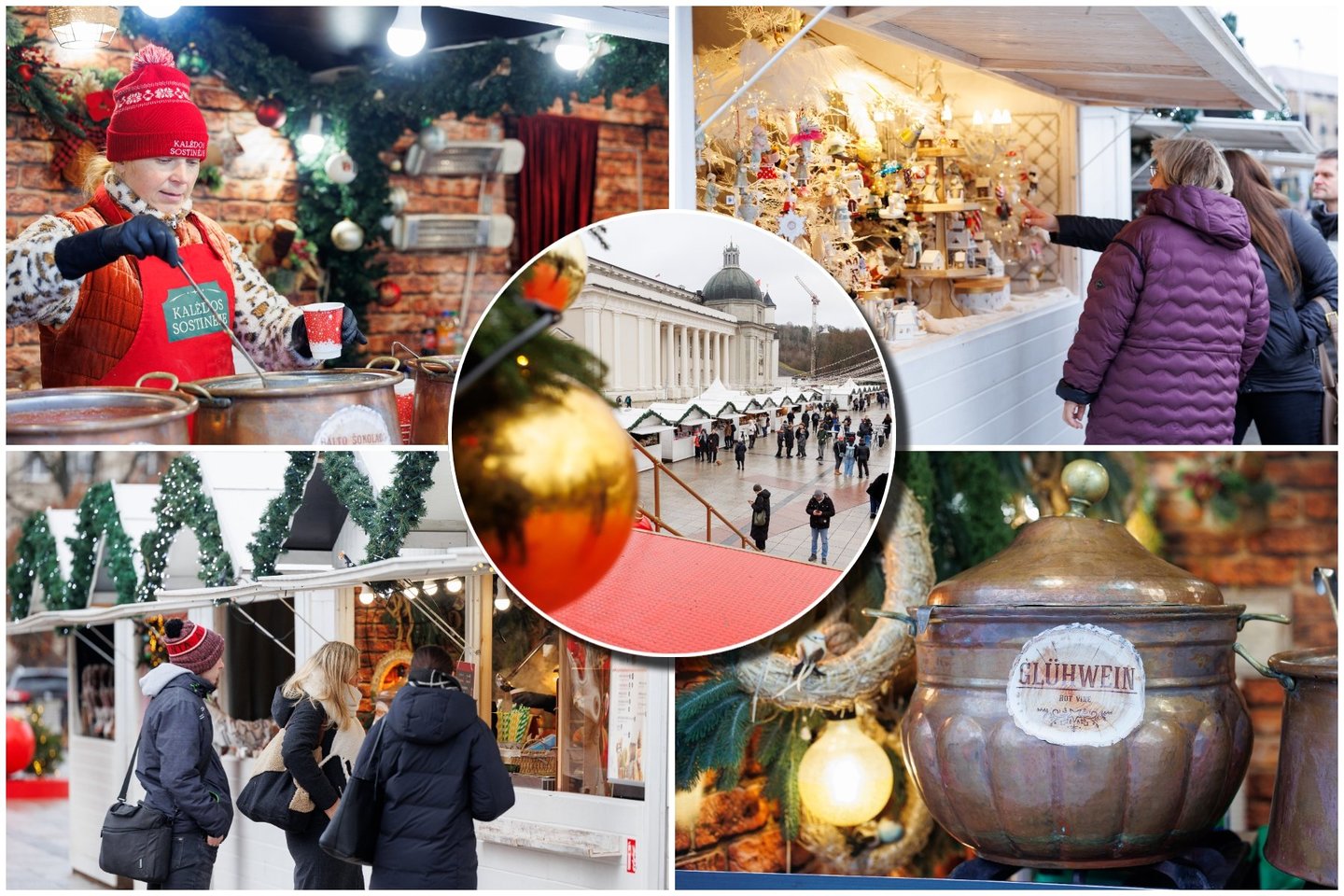 Kalėdinė mugė Vilniuje<br>Lrytas koliažas