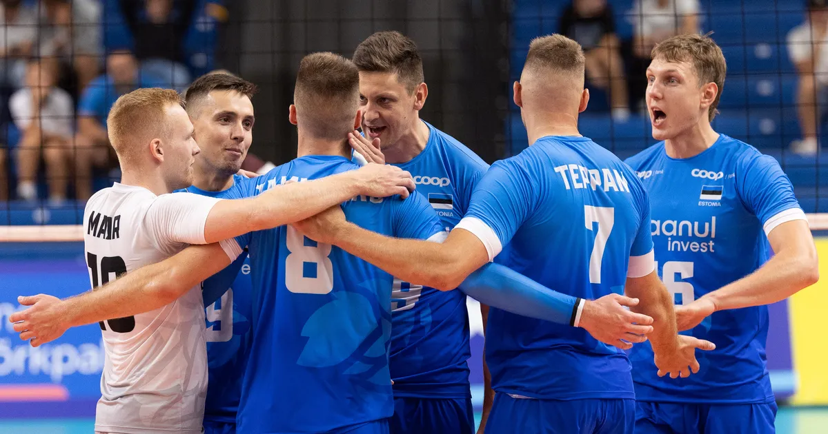 SELGUS MAJAS ⟩ Eesti võrkpallikoondiste vastased uue süsteemiga euroliigas on teada