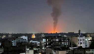 Israel launches a wave of strikes across South Lebanon