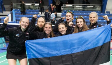 Eesti sulgpallikoondis on ühe võidu kaugusel EMist