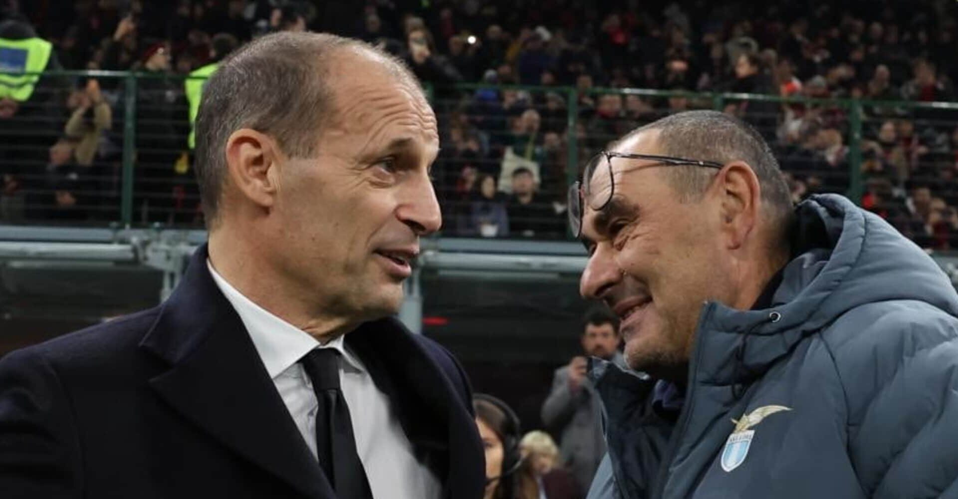 segui la sfida tra Sarri e Allegri LIVE