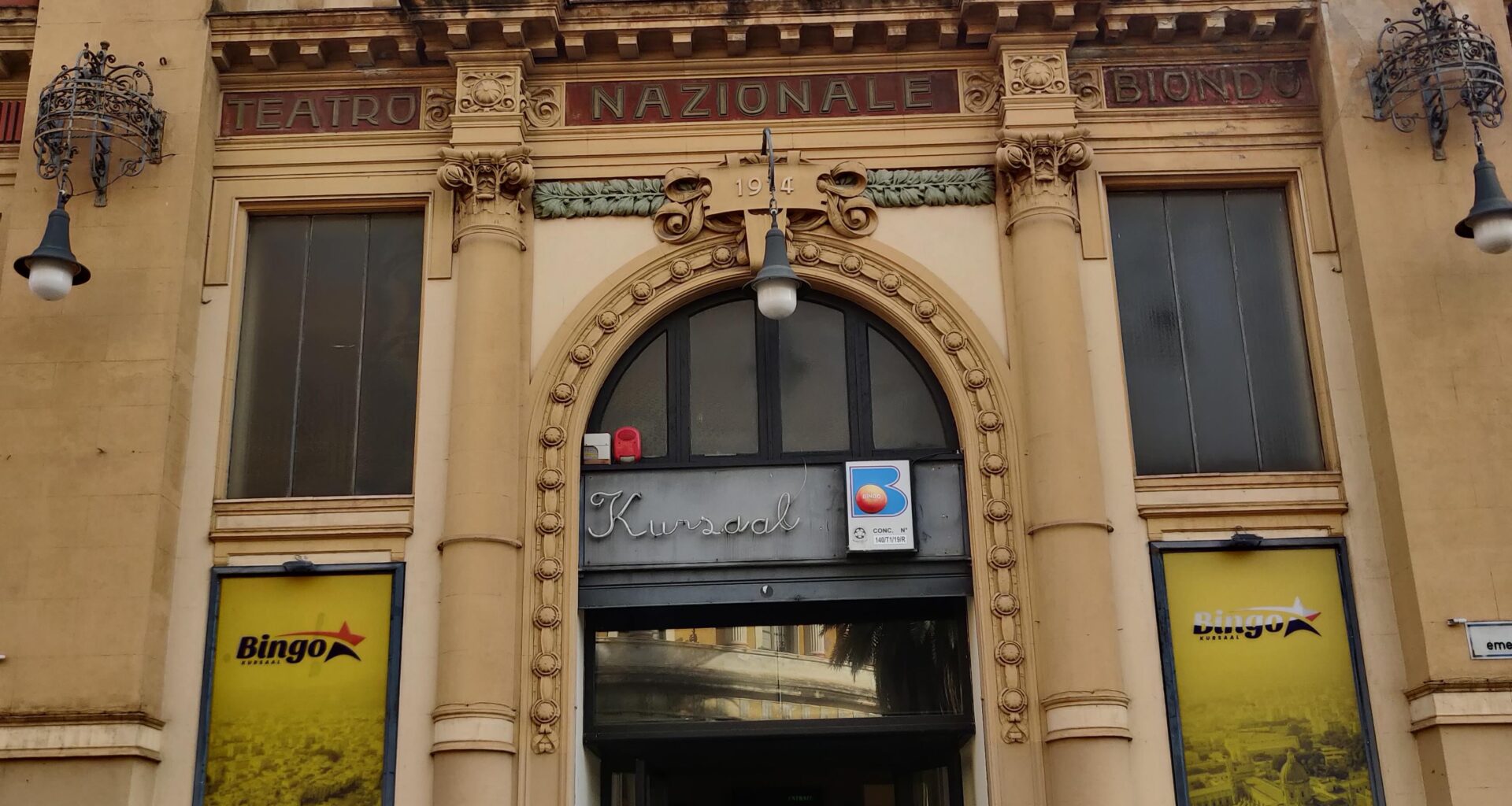 Teatro Biondo, Palermo. Foto propia.
