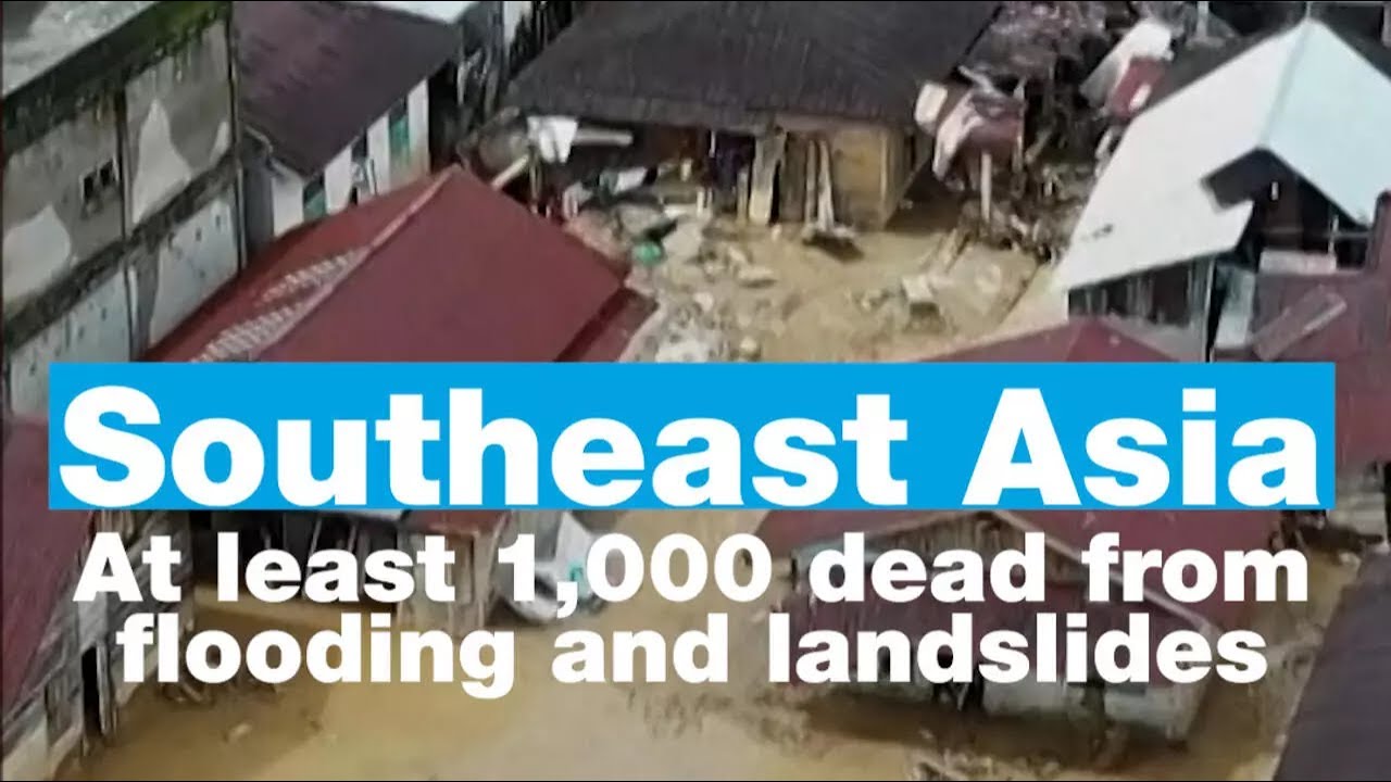Southeast Asia: At least 1,000 dead from flooding and landslides • FRANCE 24 English