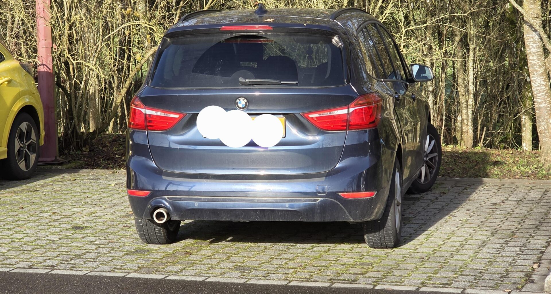 As if the Spaces on the parking (local trainstation) aint limited enough.