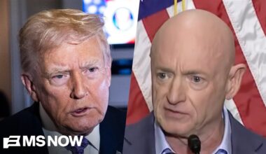 'Trump is trying to silence me': Sen. Mark Kelly speaks out about Trump and Hegseth's threats