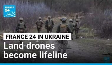 Ukraine turns to land drones to survive the drone-saturated frontline • FRANCE 24 English