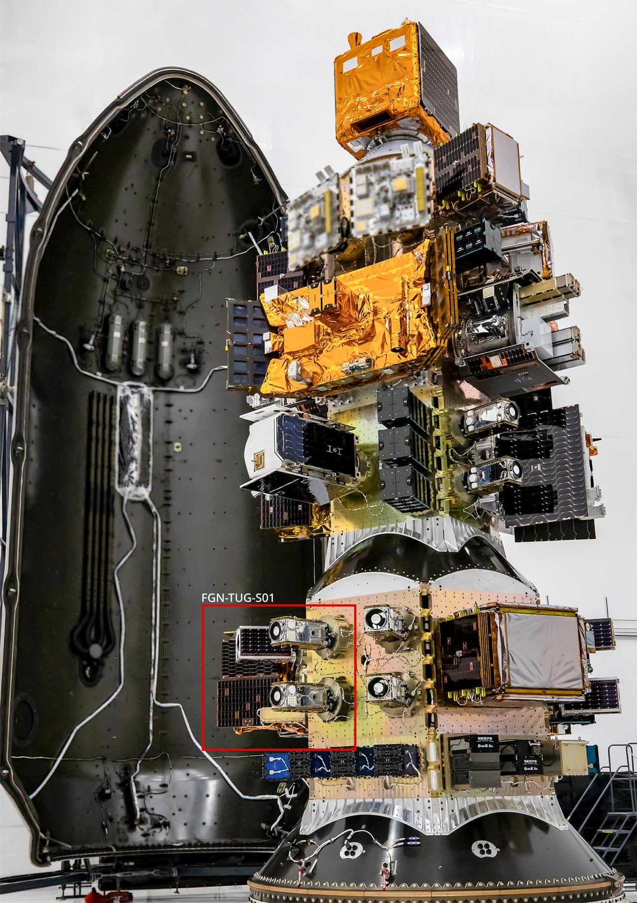 Türkiye’s Baykar-led Fergani launched its first hybrid-engine orbital transfer vehicle from Vandenberg Space Force Base in California, USA on Nov. 28, 2025. (Photo via Baykar)