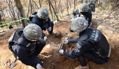 South Korea recovers 25 war dead, nearly 2,000 artifacts in DMZ excavation