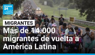 Tras la negativa de EE. UU., muchos migrantes retornan a países de América Latina • FRANCE 24