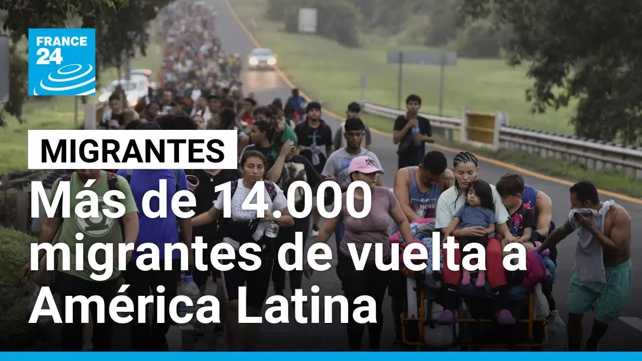 Tras la negativa de EE. UU., muchos migrantes retornan a países de América Latina • FRANCE 24