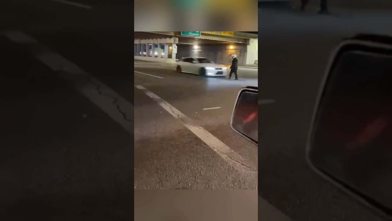 Incident involving two motorcyclists caught on video in Phoenix AZ