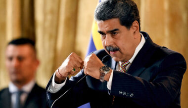 Venezuela's president Nicolas Maduro