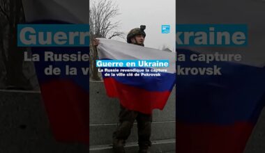 Guerre en Ukraine : la Russie revendique la capture de la ville clé de Pokrovsk • FRANCE 24