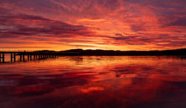 It's hard to beat a sunrise in winter