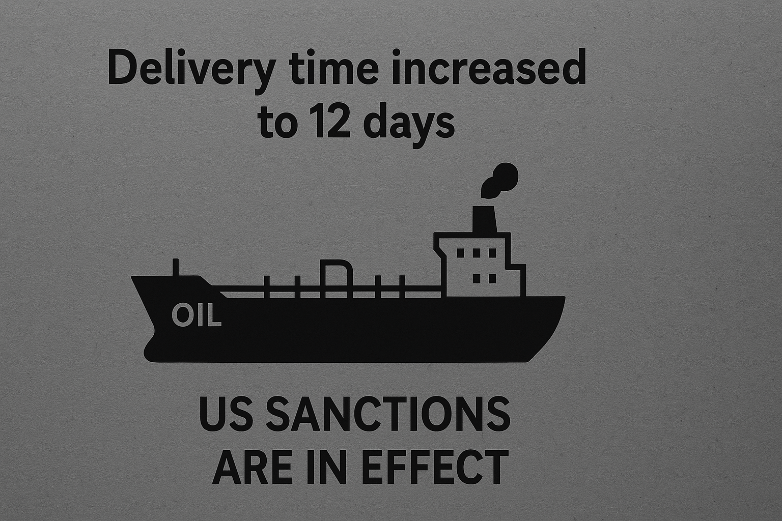The increase in delivery time for Russian oil to China from 8 to more than 12 days demonstrates the effectiveness of US sanctions. To ensure that Russia has no chance of circumventing them, partners need to tighten controls and eliminate the remaining loopholes in logistics