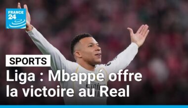 Le Real Madrid retrouve la victoire en Liga grâce à Kylian Mbappé • FRANCE 24