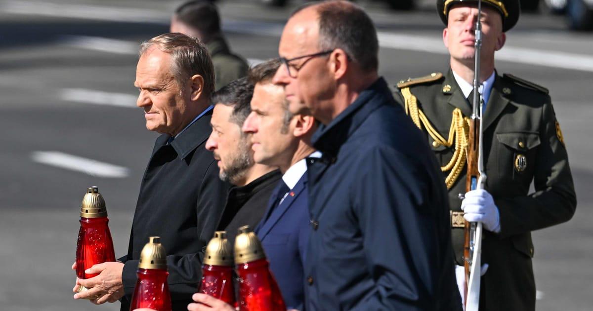 Macron warned US could ‘betray’ Ukraine in leaked leaders’ call, Spiegel reports