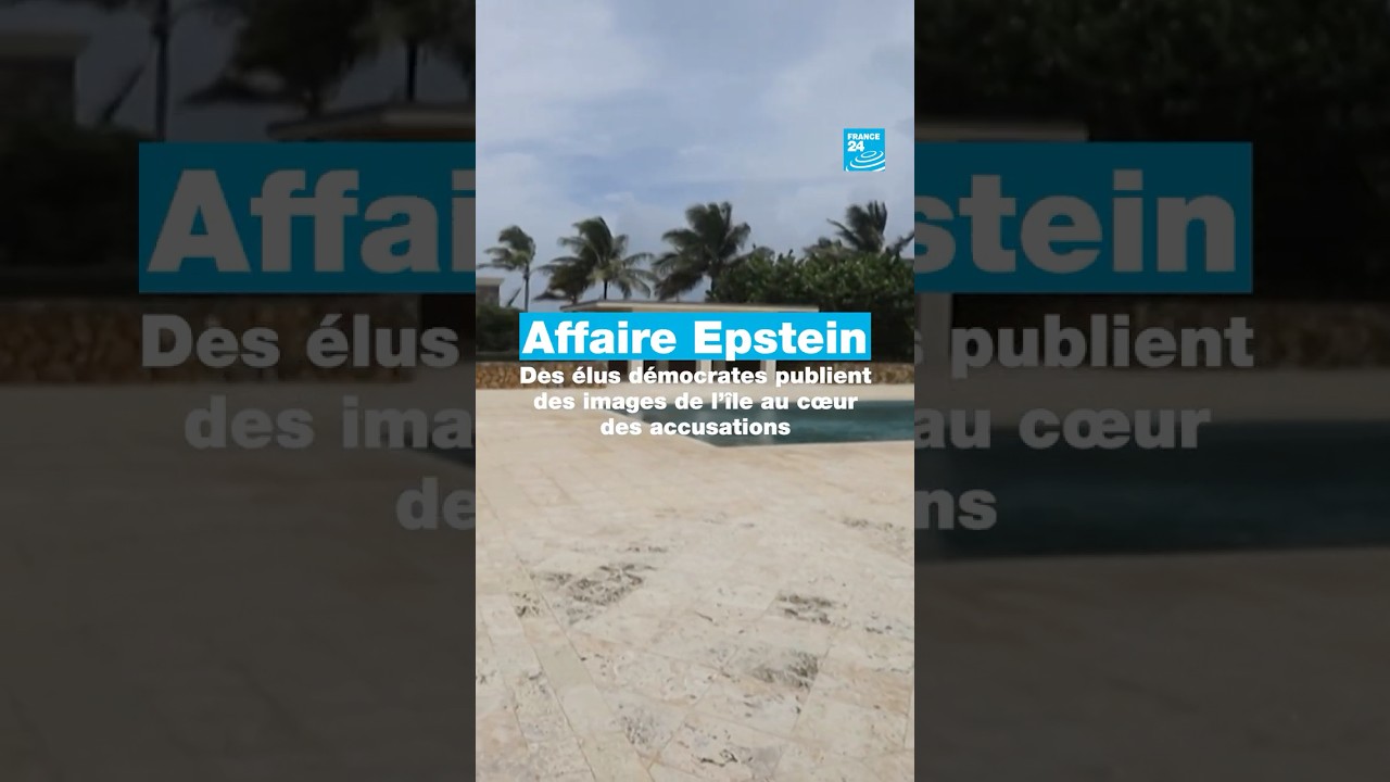 Des images inédites de l'île d'Epstein publiées par des élus démocrates • FRANCE 24