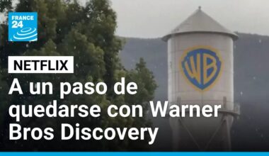 Netflix está a punto de adquirir el estudio de cine y televisión Warner Bros Discovery