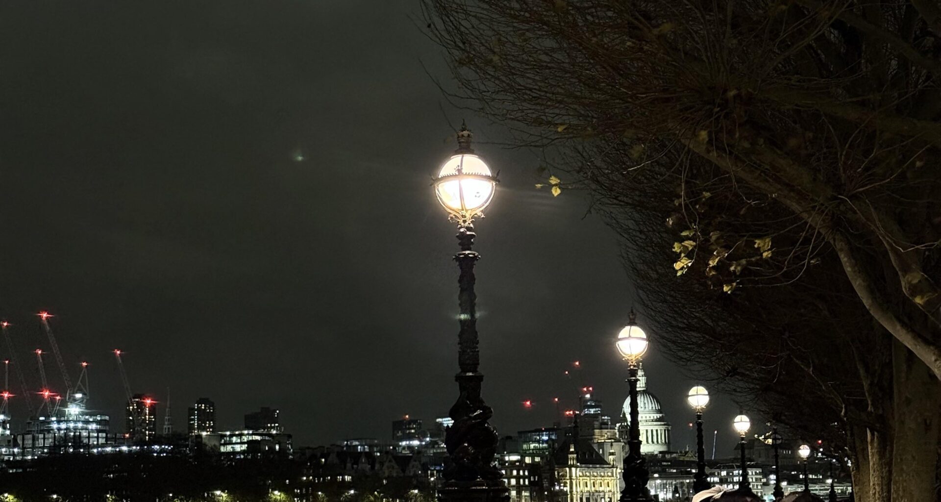 Night walk on the South Bank
