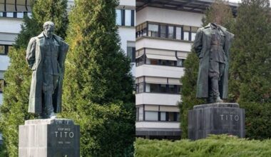 "Tito remains headless" in Slovenia, found in a car trunk