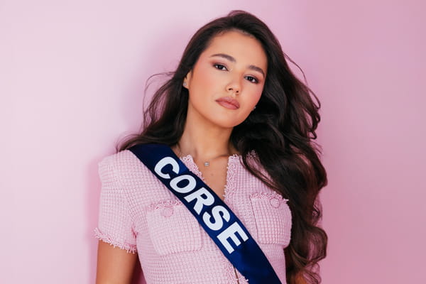 Les portraits des candidates : Miss Corse, Manon Mateus - Miss France 2026 ©