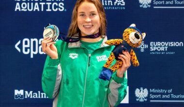 Ellen Walshe secures silver and Daniel Wiffen claims bronze at European Aquatics championships in Poland