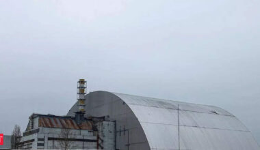Chernobyl nuclear site’s protective shelter severely damaged in drone attack, cannot confine radiation: UN warns