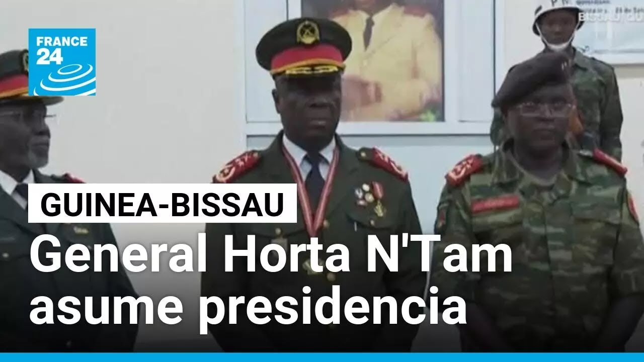 Golpe militar en Guinea-Bissau: general Horta N'Tam asume presidencia interina por un año