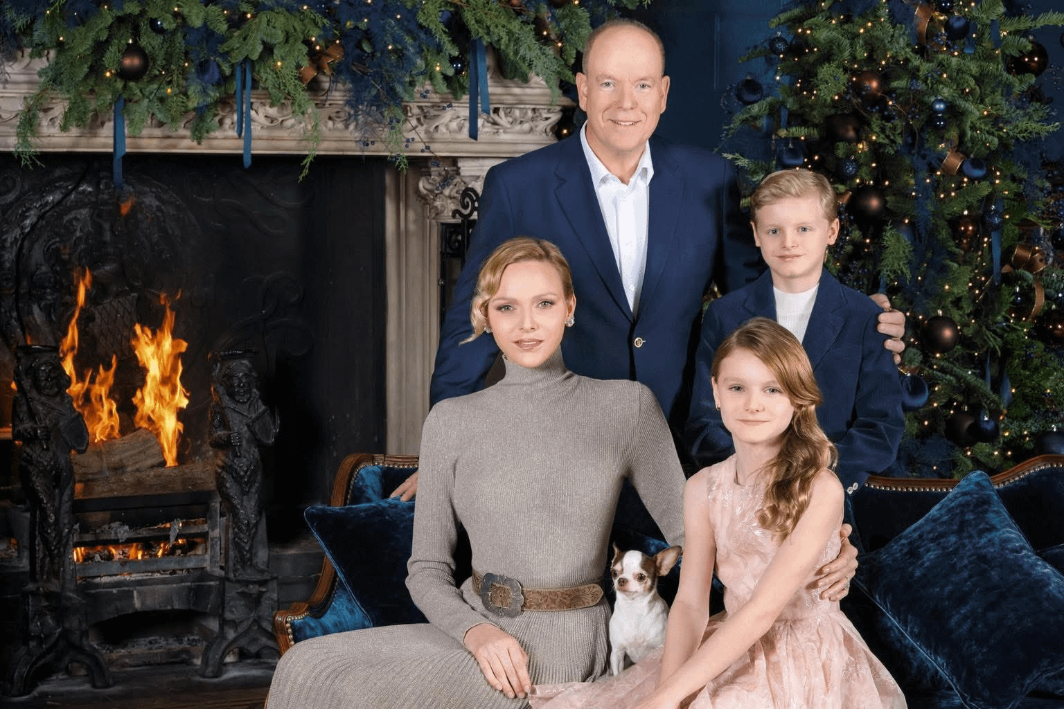 Monégasque Royal Family shares 2025 Christmas card