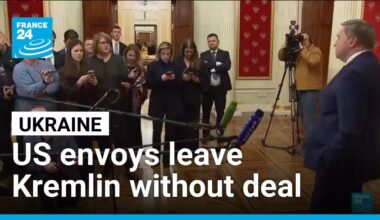 US envoys Kushner and Witkoff leave Kremlin without Ukraine deal • FRANCE 24 English
