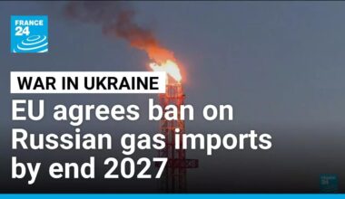 EU agrees deal to ban Russian gas by end of 2027 • FRANCE 24 English
