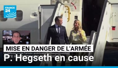 Pete Hegseth a mis l'armée américaine en danger, selon une enquête interne • FRANCE 24