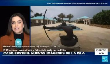 Directo D. C. y la publicación de nuevas imágenes del caso Epstein • FRANCE 24 Español