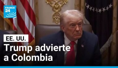 Trump lanza advertencia a Colombia, mientras Petro hace un llamado a EE. UU. a respetar la soberanía