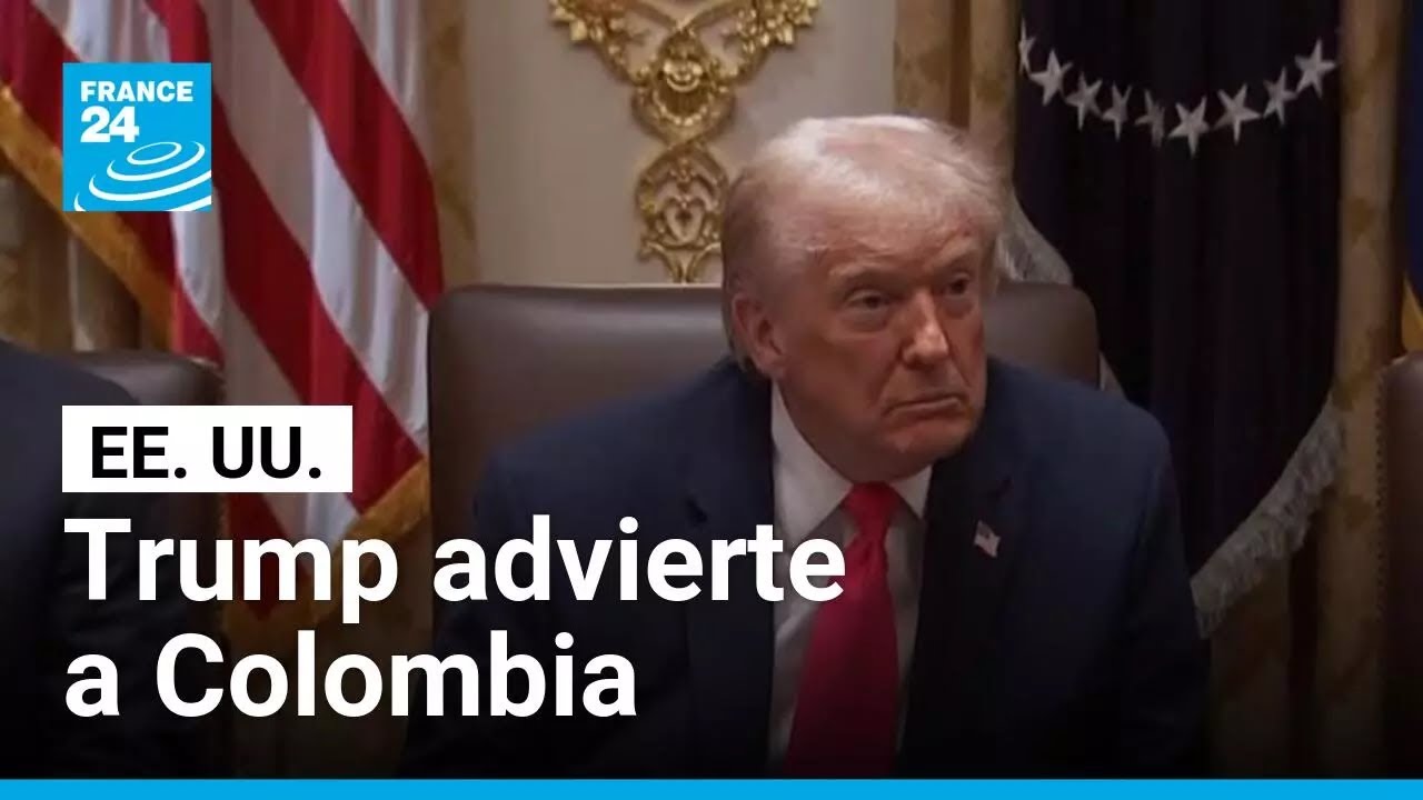 Trump lanza advertencia a Colombia, mientras Petro hace un llamado a EE. UU. a respetar la soberanía