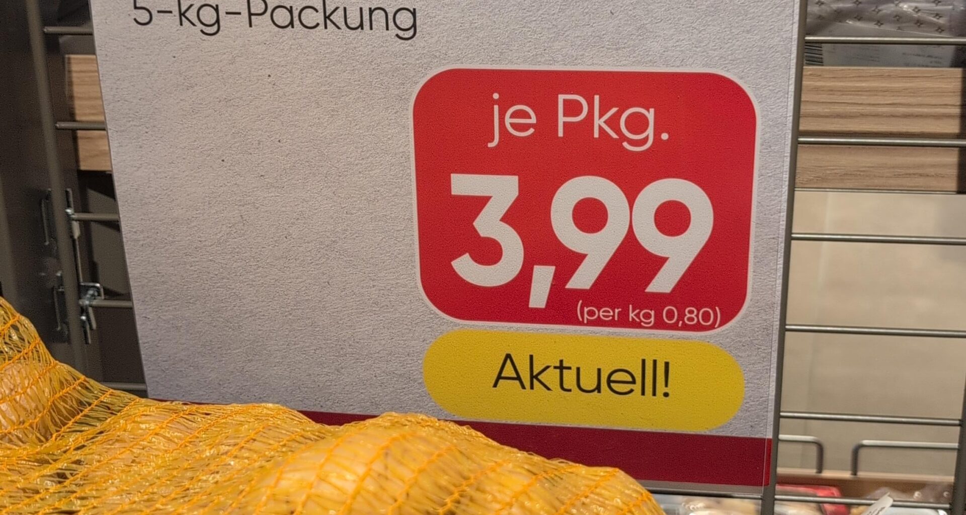 Kartoffelpreise