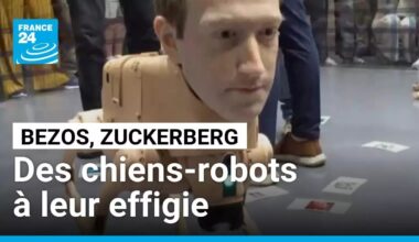 Art Basel Miami : des chiens-robots à l’effigie de Jeff Bezos et Mark Zuckerberg • FRANCE 24